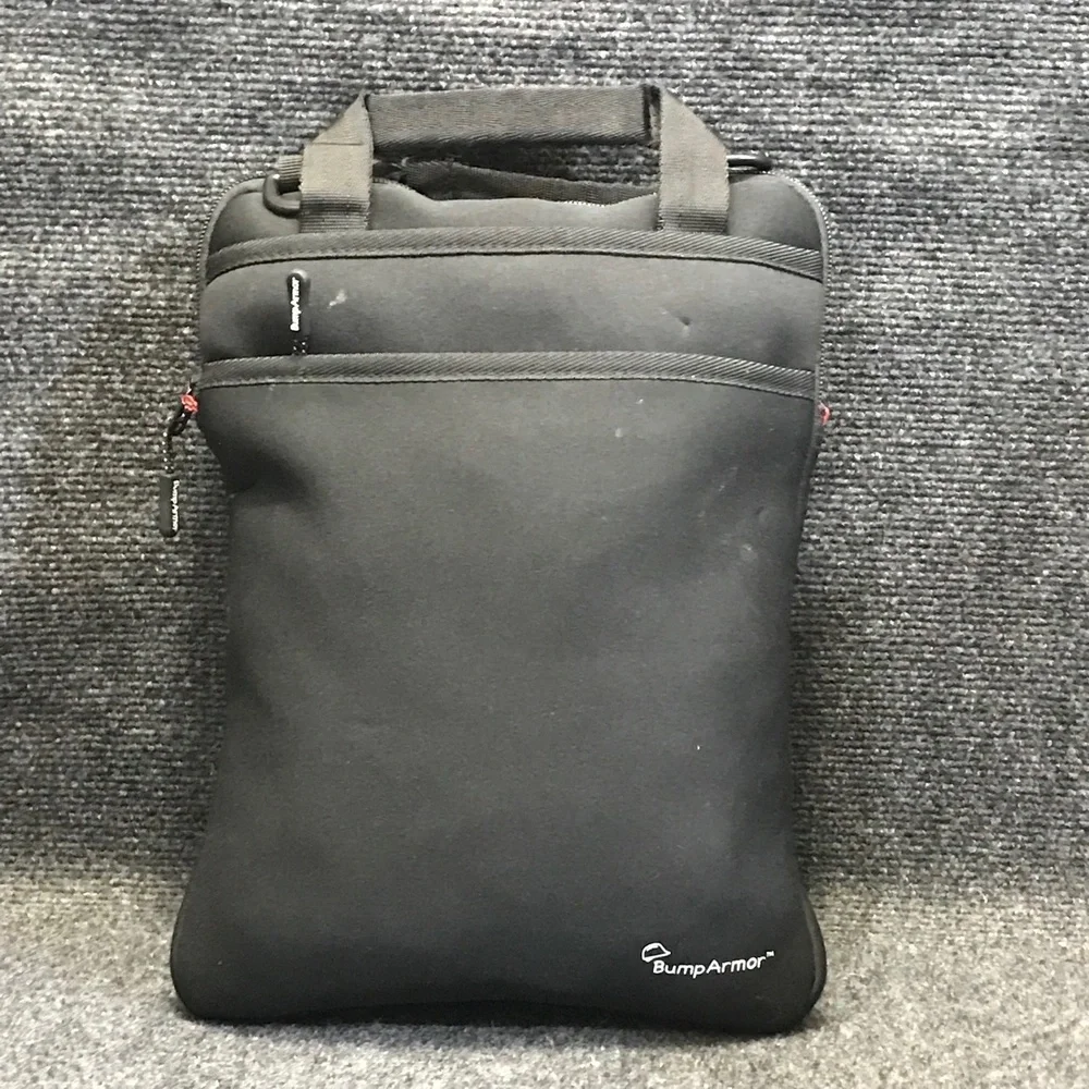 Bump Armor Protective Laptop Tablet Sleeve Black Carry Bag Slim Tech Accessory‎